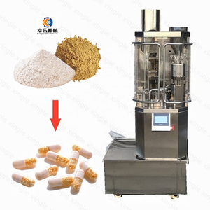Máquina de llenado de cápsulas pequeñas semiautomática semiautomática de laboratorio de acero inoxidable encapsulante de tamaño de polvo 1 #