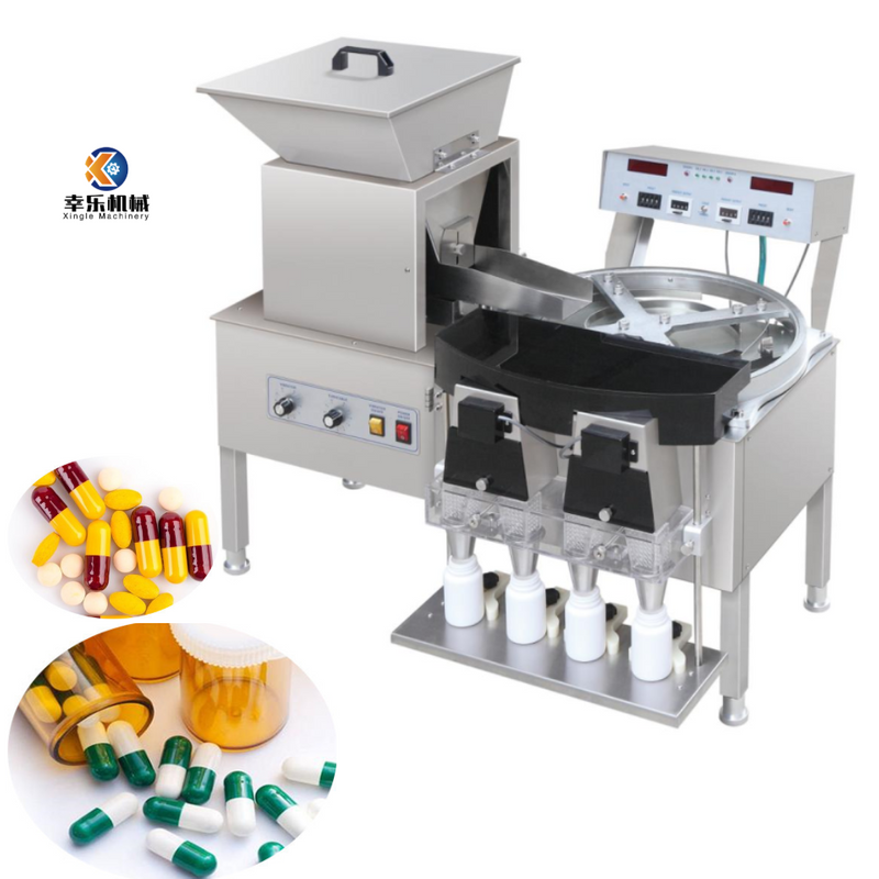 Máquina contadora automática de botellas de tabletas, contador de cápsulas, máquina contadora de cápsulas de tabletas de medicina electrónica farmacéutica YL-4