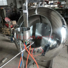 Máquina de recubrimiento de tambor de chocolate de caramelo de cacahuete de acero inoxidable automática profesional sistema de pulverización de máquina de recubrimiento de película de píldora de tableta